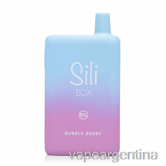Sili Box 6000 Vape Desechable Bubble Berry Argentina